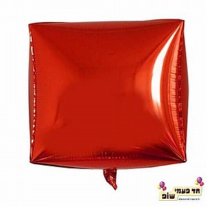 בלון מרובע 24 אינץ' אדום (ללא הליום) בלון מרובע 24 אינץ' אדום (ללא הליום)