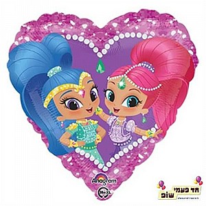 בלון מיילר 18 אינץ' פזית וזהבית לב (ללא הליום) בלון מיילר 18 אינץ' פזית וזהבית לב (ללא הליום)