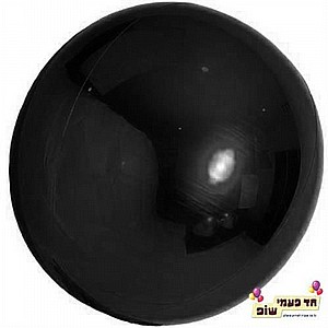 בלון עגול 24 אינץ' שחור (ללא הליום) בלון עגול 24 אינץ' שחור (ללא הליום)