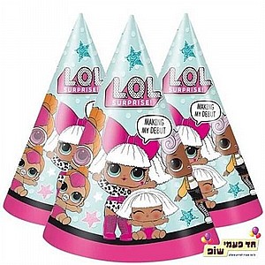 כובע מסיבה לול כובע מסיבה לול