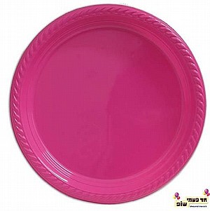 צלחת 10 ורוד בזוקה צלחת 10 ורוד בזוקה