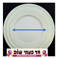 צלחת אורבניק מנטה 10 יח' , גודל 7 צלחת אורבניק מנטה 10 יח' , גודל 7