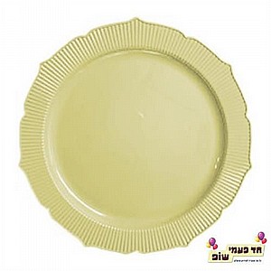 צלחת פלאוור קרם 9 צלחת פלאוור קרם 9