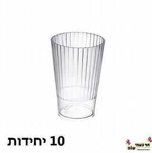 כוסות פסים קריסטל כוסות פסים קריסטל
