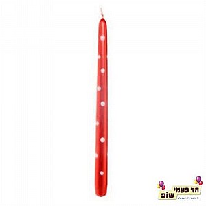 נר נקודות אדום נר נקודות אדום