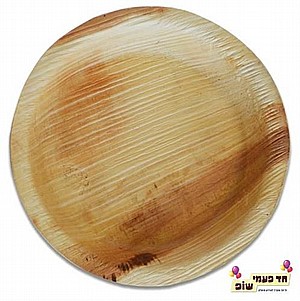 צלחת עץ עגולה גדולה צלחת עץ עגולה גדולה