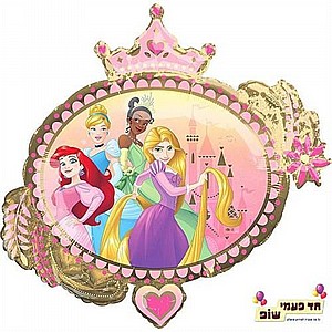 בלון 32 אינץ' נסיכות אליפסה (ללא הליום) בלון 32 אינץ' נסיכות אליפסה (ללא הליום)