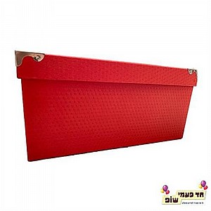 קופסא מתכת אדום מידה 7 קופסא מתכת אדום מידה 7