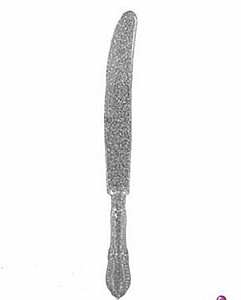 סכין וינטג' כסף נצנץ סכין וינטג' כסף נצנץ