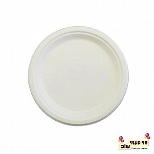 צלחת קנה סוכר עגולה קטנה צלחת קנה סוכר עגולה קטנה