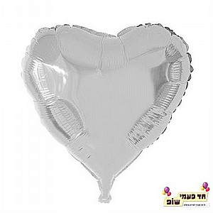 בלון לב 18 אינץ' פנינה (ללא הליום) בלון לב 18 אינץ' פנינה (ללא הליום)