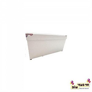 קופסא מתכת לבן מידה 2 קופסא מתכת לבן מידה 2