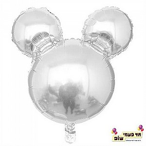 בלון 18 אינץ' מיקי ראש לבן (ללא הליום) בלון 18 אינץ' מיקי ראש לבן (ללא הליום)