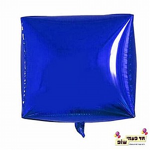 בלון מרובע 24 אינץ' כחול (ללא הליום) בלון מרובע 24 אינץ' כחול (ללא הליום)