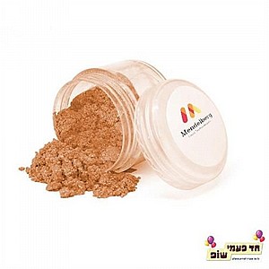 אבקת נצנצים מנדלברג ברונזה אבקת נצנצים מנדלברג ברונזה