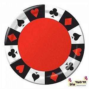 צלחת פוקר גדולה צלחת פוקר גדולה