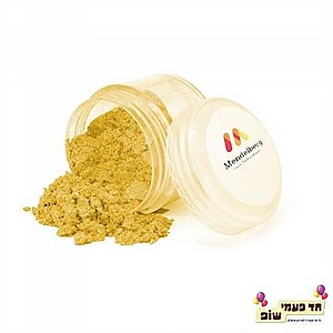 אבקת נצנצים מנדלברג זהב אבקת נצנצים מנדלברג זהב