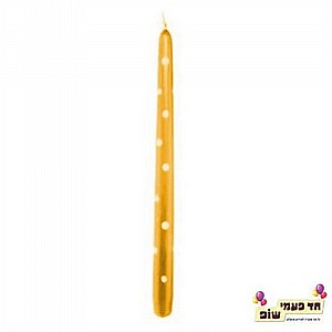 נר נקודות כתום נר נקודות כתום