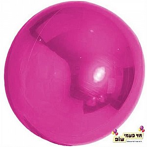 בלון עגול 24 אינץ' ורוד (ללא הליום) בלון עגול 24 אינץ' ורוד (ללא הליום)
