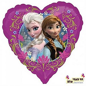 בלון מיילר 18 אינץ' פרוזן לב (לשבור את הקרח)(ללא הליום) בלון מיילר 18 אינץ' פרוזן לב (לשבור את הקרח)(ללא הליום)