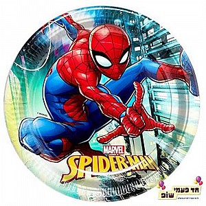 צלחת ספיידרמן גדולה צלחת ספיידרמן גדולה