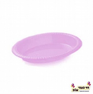 מגש אובלי ורוד בזוקה מגש אובלי ורוד בזוקה